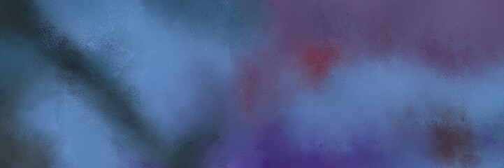 aged horizontal design background  with dark slate blue, very dark blue and steel blue color