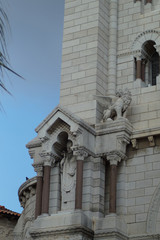 Fassade der Kathedrale Notre Dame de l´Immaculée in Monaco