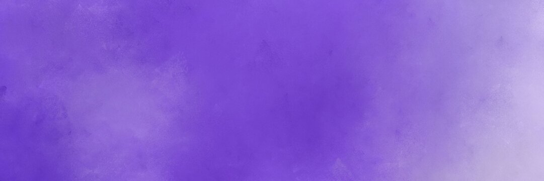 horizontal multicolor painting background texture with slate blue, light pastel purple and medium purple colors. free space for text or graphic