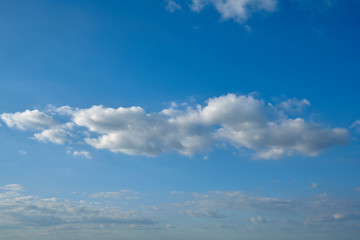 Sky with group of clouds