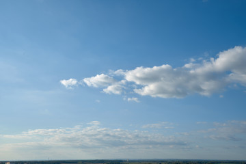 Clouds on a blue sky