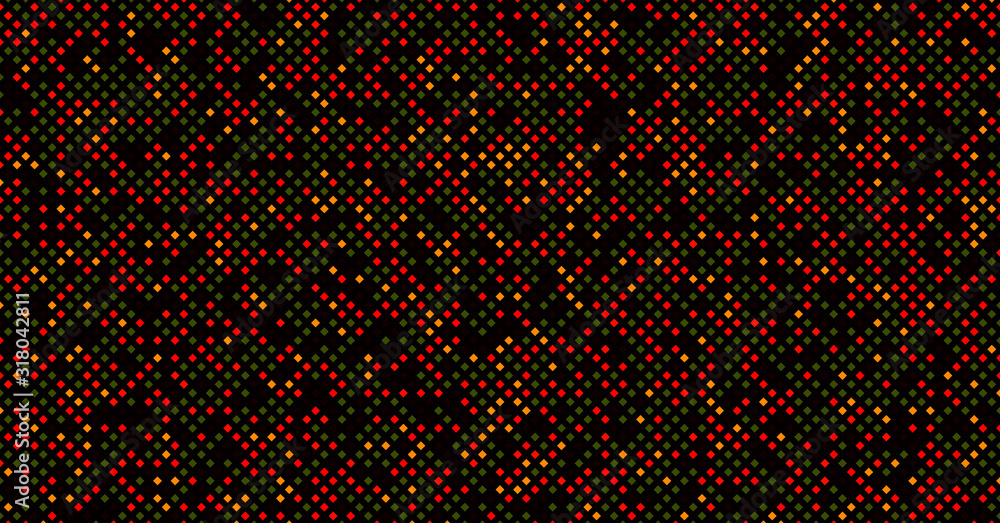 Poster abstract color squares background. pixels and squares. illustration.
