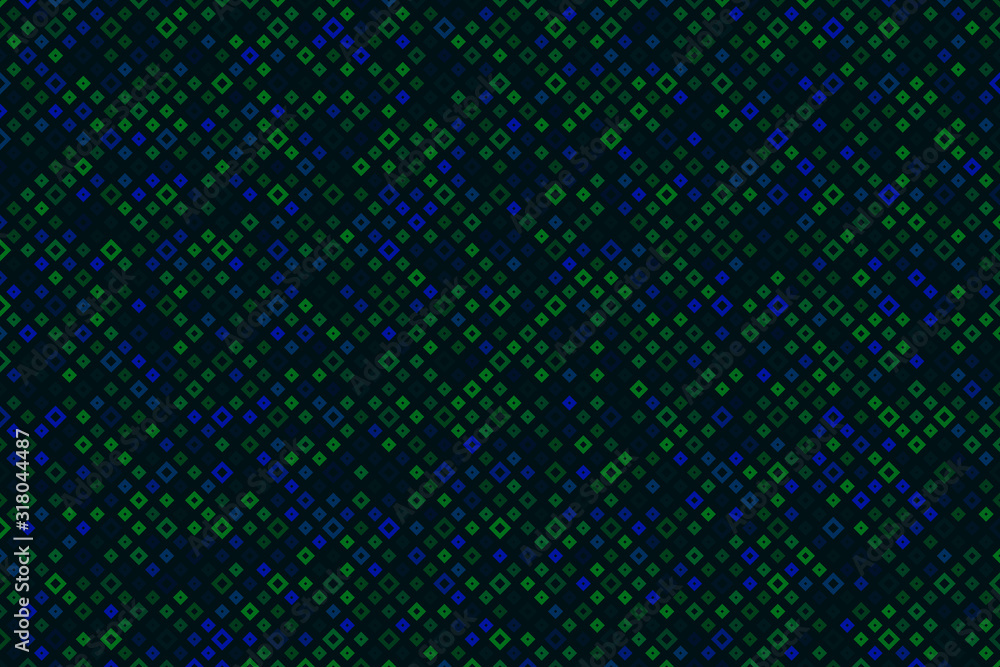 Poster abstract color squares background. pixels and squares.