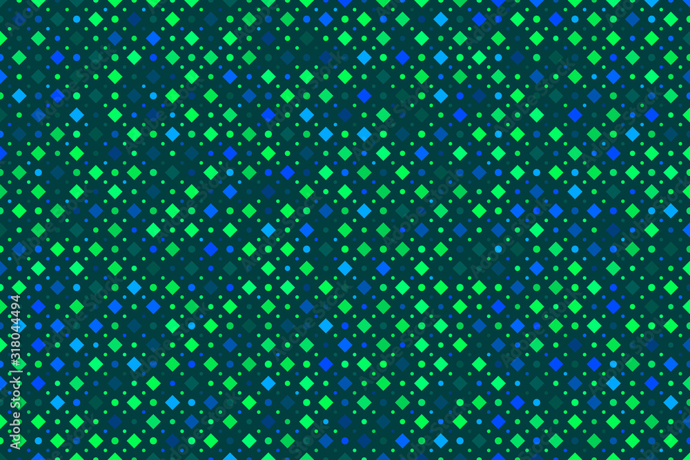 Poster abstract color squares background. pixels and squares.