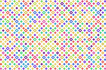Abstract color squares background. Pixels and squares. 
