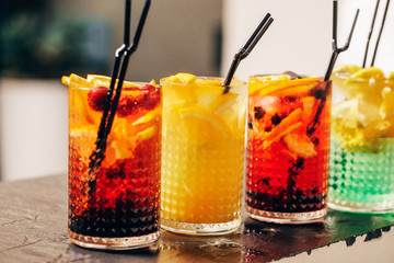 glass of orange juice