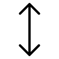 Fototapeta premium vertical arrow