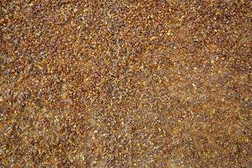 Beautiful textured surface of natural stone at the mineral exhibition