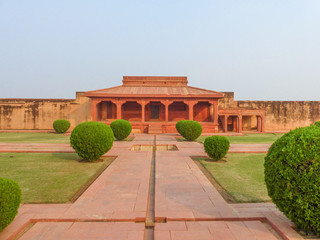 Fototapeta premium Diwan-i-Khas (Dīwān-e Khass, Diwan-i-Khas, Hall of Private Audience) in Fatehpur Sikri Uttar Pradesh India