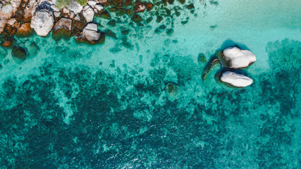 Vistas a&eacute;reas Playas de Koh Tao Tailandia