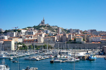 Fototapeta na wymiar Marseille, Vieux Port