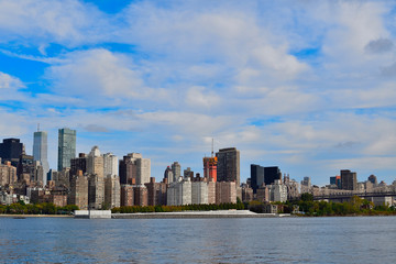 Fototapeta na wymiar MIDTOWN MANHATTAN SKYSCRAPER NEW YORK USA. 