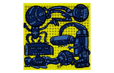 robot doodle 1
