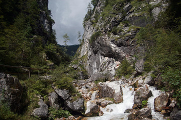 Silberkar Gorge  is a romantic whitewater gorge in the heart of the Dachstein massif, Alps, Austria