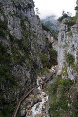 Silberkar Gorge  is a romantic whitewater gorge in the heart of the Dachstein massif, Alps, Austria