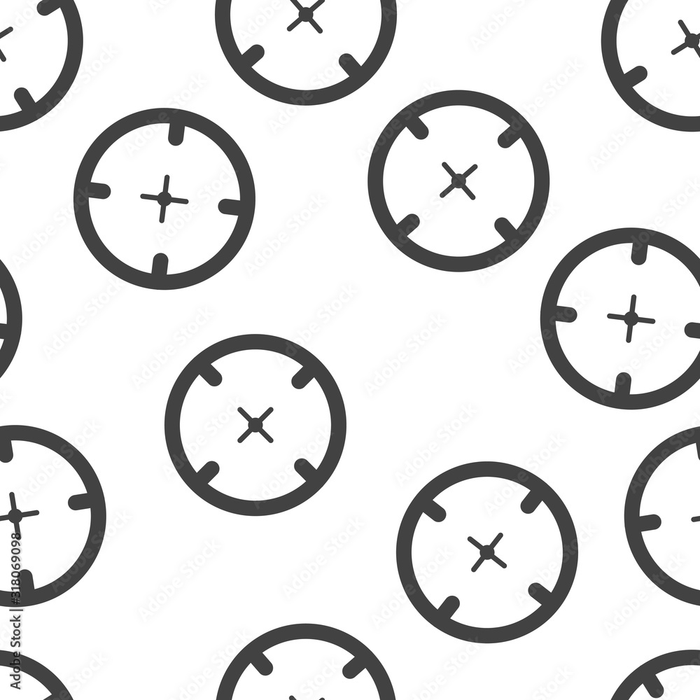 Poster vector icon target on white isolated background seamless pattern on a white background. layers group