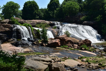 waterfall in forest