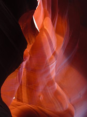 Stunning light, shadows, and patterns in Arizona's Antelope Canyon.
