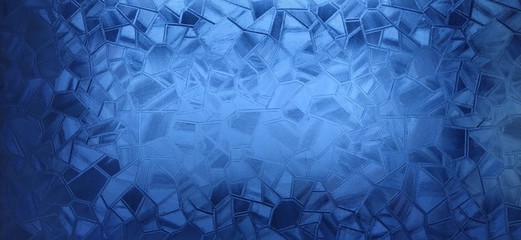 Light through the glass. Corrugated glass refracts the rays of the early morning sun. Self-adhesive...