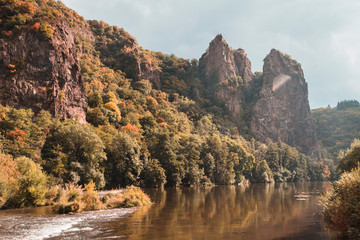 Herbstlandschaft an der Nahe