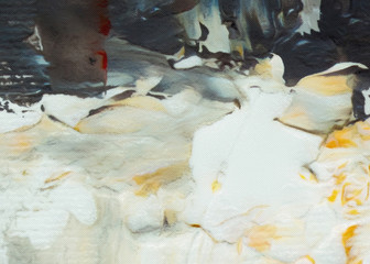 Abstract watercolor background. Hand drawn scratched grunge unusual texture. Custom design pattern. Digital painting oil artwork.