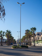 Fototapeta premium Vintage lanterns on the streets in Spain