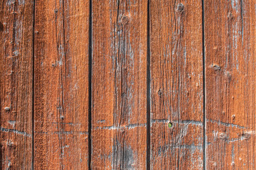 Old weathered wooden boards surface closeup as background