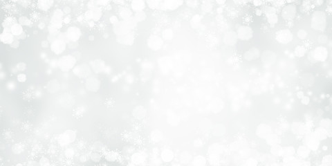 white blur abstract background. bokeh christmas blurred beautiful shiny Christmas lights