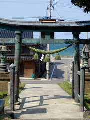 Fototapeta na wymiar 剱地八幡神社