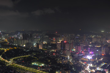Fototapeta na wymiar 深セン市人民公園夜景
