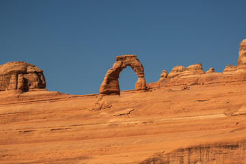Delicate Arch in Arches National Park near Moab Utah