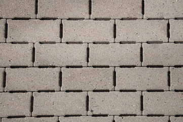 A brick block wall can make a good background