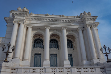 Obraz premium Hanuman dhoka, also known as Kathmandu's royal palace is located in Basantapur, Kathmandu and is founded during the Licchavi period