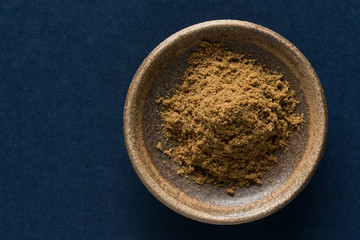 Ground Cumin in a Bowl