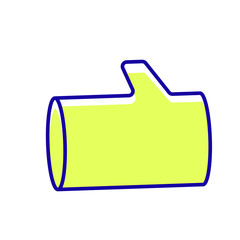 Wood icon vector on white background