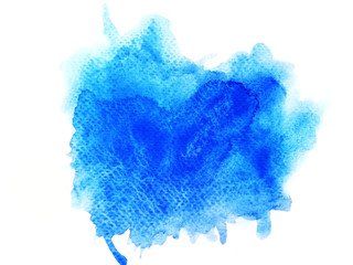 blue watercolor background. vector background