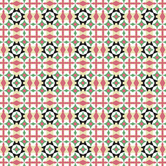 Seamless Abstract Ethnic / Tribal Pattern able repeat for textile printing.