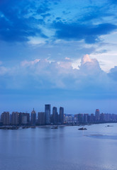 Panoramic picture of China nanchang