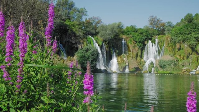 Kravica waterfall in Bosnia and Herzegovina.