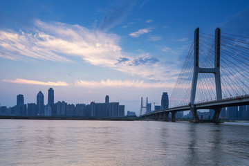 Obraz premium Sunset in the city