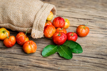 Red barbados cherry
