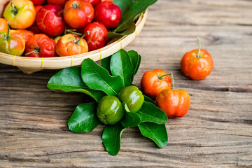 Red barbados cherry