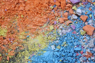 abstract color background vintage cosmetic visage fool