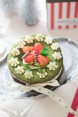 抹茶のガトーショコラ