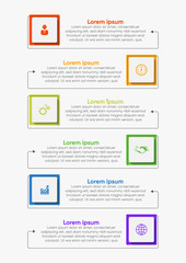 Business data visualization. timeline infographic icons designed for abstract background template milestone element modern diagram process technology digital marketing data presentation chart Vector