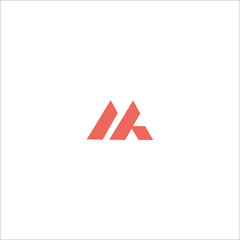 M MA Letter Logo Design Template