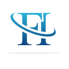 Creative FI logo icon design