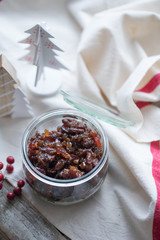 ドライフルーツのラム酒漬け