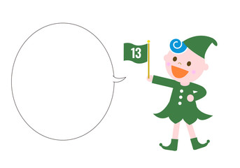 SDGs GOAL13 image unisex fairy child illustration