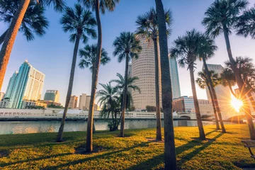 Foto op Plexiglas Verenigde Staten Downtown of Tampa